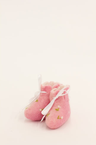 Babyschuh rosa